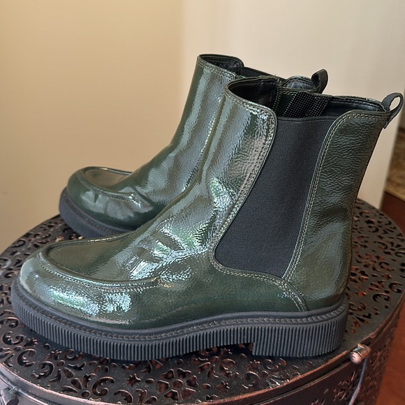 Franco Sarto Jimmie Bootie in Green/Forest size 9.5 - Picture 14 of 16